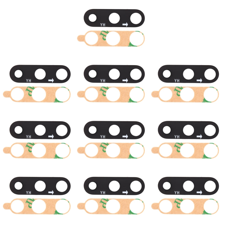 Obiettivo fotocamera posteriore da 10 pezzi per Xiaomi Mi CC9e / A3, For Xiaomi Mi CC9e / A3 Obiettivo fotocamera posteriore da 10 pezzi per Xiaomi Mi CC9e / A3, For Xiaomi Mi CC9e / A3